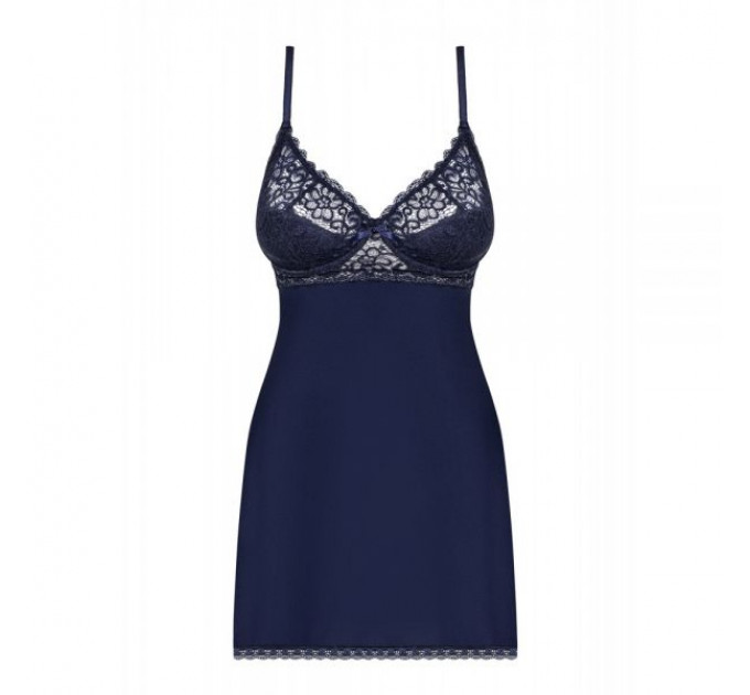 Cорочка Obsessive Drimera babydoll & thong blue S/M