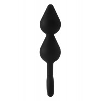 Анальная пробка с кольцом двойная Dream Toys FANTASSTIC XL