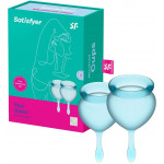 Менструальные чаши Satisfyer Feel good Menstrual Cup light blue