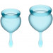 Менструальные чаши Satisfyer Feel good Menstrual Cup light blue