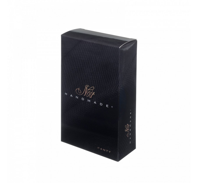 Трусики сексуальные сетка стринги с застежками F119 Noir Handmade M