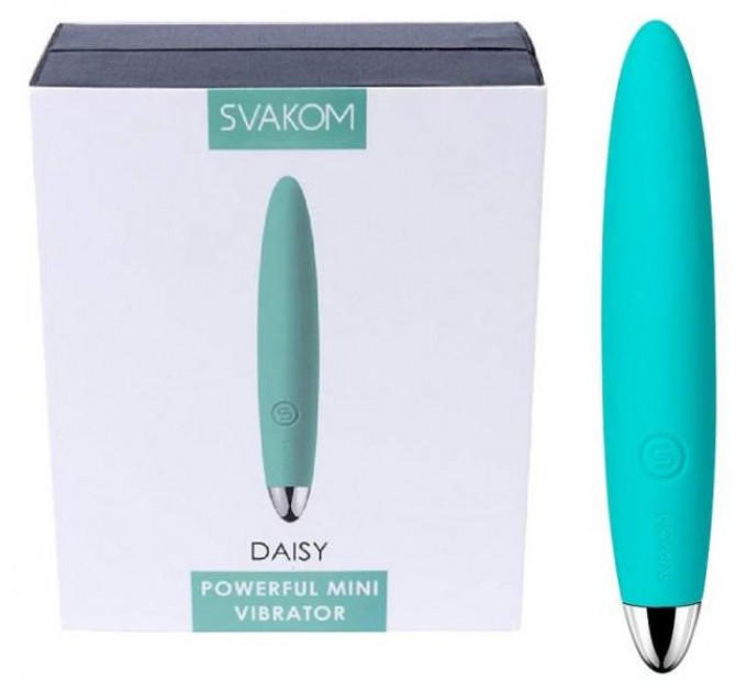 Компактный Вибростимулятор Клитора Svakom Daisy, Green