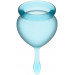 Менструальные чаши Satisfyer Feel good Menstrual Cup light blue