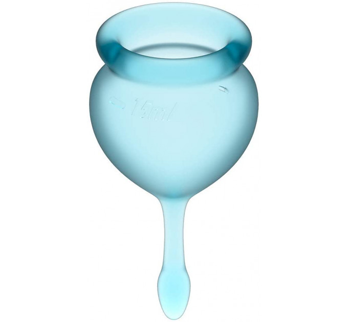 Менструальные чаши Satisfyer Feel good Menstrual Cup light blue