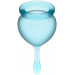 Менструальные чаши Satisfyer Feel good Menstrual Cup light blue