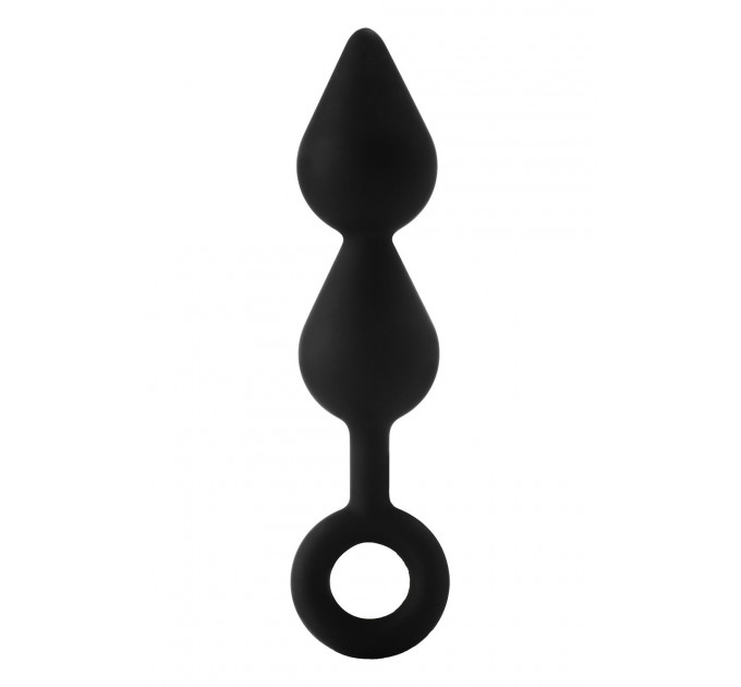 Анальная пробка с кольцом двойная Dream Toys FANTASSTIC XL
