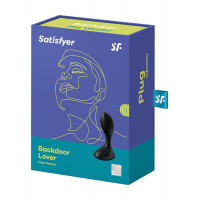 Анальна пробка з вібрацією Satisfyer Backdoor Lover, чорний