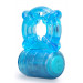 Кільце ерекційне з вібрацією STAY HARD 5 FUNCTION COCK RING BLUE