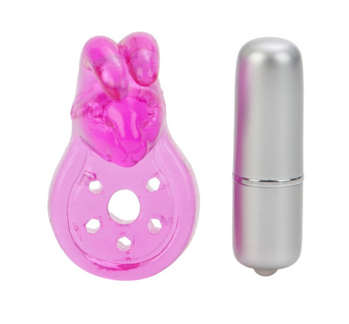 Ерекційне вібро кільце Micro Vibe Arouser Bunny