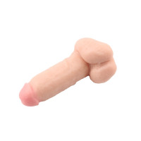 Фаллоимитатор реалистичный на присоске Chisa Ballsy Super Cock Troy Bellс, бежевый