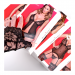 Комплект кружевной Obsessive Alluria пеньюар и трусики, черный, L/XL