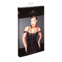 Корсет з гіпюром F159 Noir Handmade M