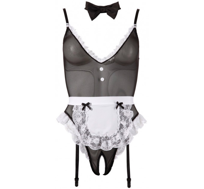 Ролевой костюм горничной Cottelli Collection Maid Body 3 предмета, M