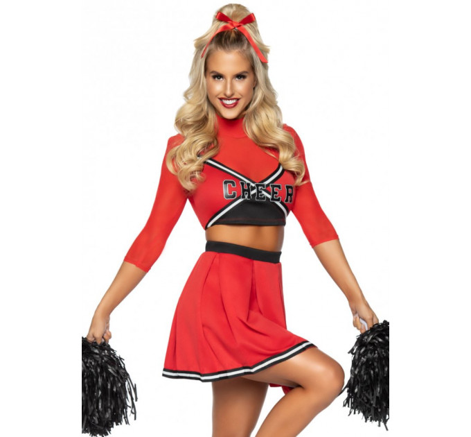 Костюм Чирлидерши Leg Avenue Varsity Cheerleader Babe S/M