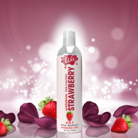 Лубрикант со вкусом клубники Wet Strawberry с согревающим эффектом, 118 мл