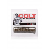 Мастурбатор нереалістичний, з вусами COLT чорний, 14 х 3.7 см