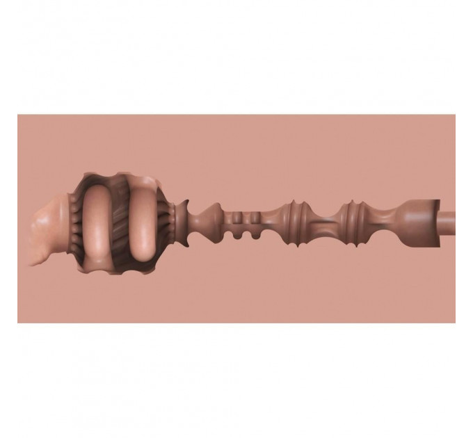 Мастурбатор в колбе Fleshlight - Boost Bang Light Medium Flesh