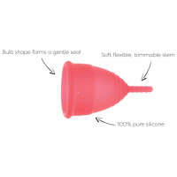 Менструальні чаші Mae B Intimate Health 2 Large Menstrual Cups