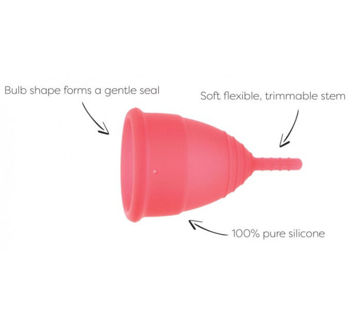 Менструальные чаши Mae B Intimate Health 2 Large Menstrual Cups