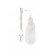 Мини-вибропули CHISA Hi-Basic Mini Twins Bullets на проводном пультом, серебристые