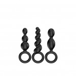 Набор анальных цепочек Satisfyer Booty Call set of 3 Black