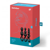 Набор анальных цепочек Satisfyer Booty Call set of 3 черный