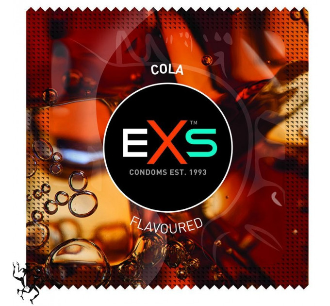 Набор ароматизированых презервативов EXS Flavoured Cola со вкусом колы (цена за 10 шт.)
