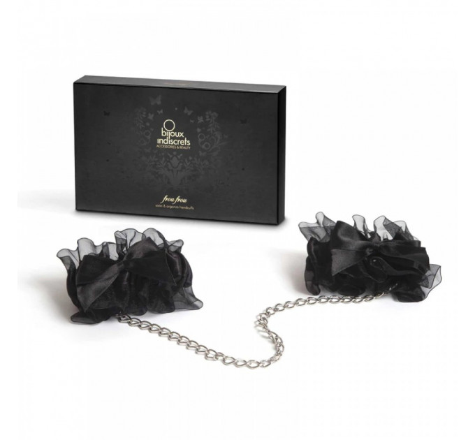 Наручники Bijoux Indiscrets - Frou Frou Organza handcuffs, подарочная упковка