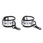 Наручники DS Fetish Wrist restraints transparent