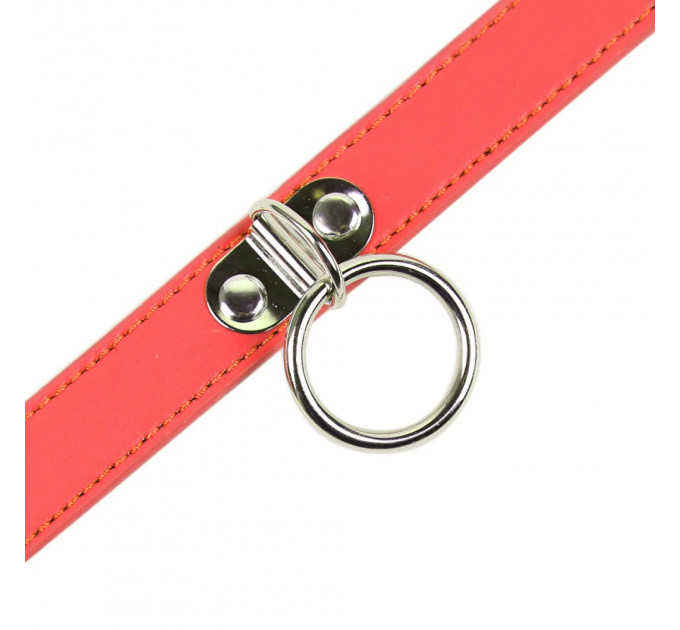Ошейник Collar DS Fetish, красный