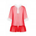 Пеньюар новогодний Obsessive Santasia Peignoir S/M/L Red