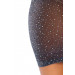 Платье со стразами Leg Avenue Rhinestone полупрозрачное, черное, O/S