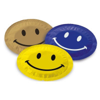 Презервативи класичні Exs Smiley FACE із Смайликом на упаковці (ціна за упаковку, 12 шт.)