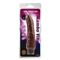 Реалістичний вібратор Chisa Real Touch XXX Mambo Vibe, коричневий