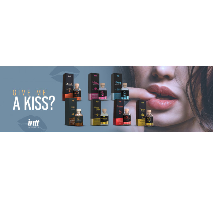 Съедобный массажный гель для интимных зон Intt PASSION FRUIT (30 мл)