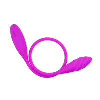 Вібратор подвійний Snaky Vibe Pretty Love