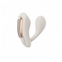 Вібратор у трусики з пультом керування Qingnan No.6 Wireless Control Beige білий
