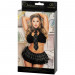 Игровой костюм Школьницы Baci Lingerie, XL, 3 предмета, черный