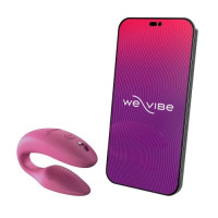 Інноваційний смарт вібратор We Vibe Sync 2 Rose для пари, рожевий