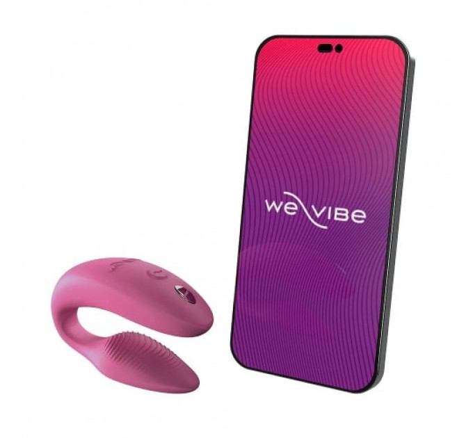 Инновационный смарт вибратор We Vibe Sync 2 Rose для пары, розовый
