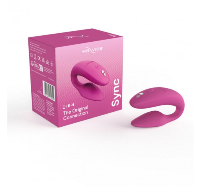 Инновационный смарт вибратор We Vibe Sync 2 Rose для пары, розовый