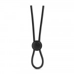 Регульоване ерекційне кільце STAY HARD SILICONE LOOP BLACK
