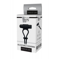 Ерекційне віброкільце Dream Toys RINGS OF LOVE ADJUSTABLE COCKRING