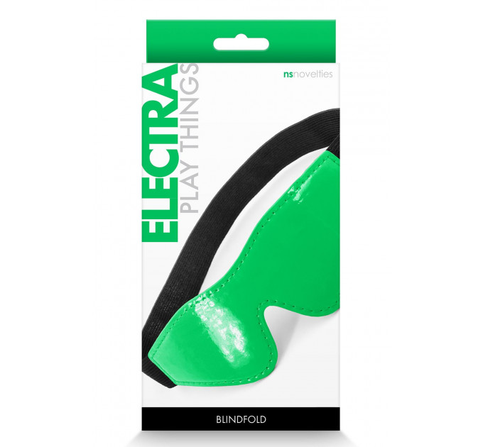 Маска на глаза NS Novelties ELECTRA BLINDFOLD GREEN
