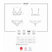 Комплект Obsessive 853-SET-3 2 pcs set red S/M