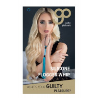 Флогер GP SILICONE FLOGGER WHIP BLUE