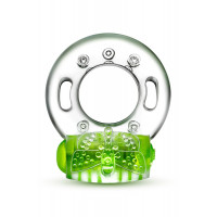 Ерекційне віброкільце PLAY WITH ME AROUSER VIBRATING C-RING GREEN