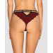Трусики Obsessive Sugestina Bordeaux-Black L/XL