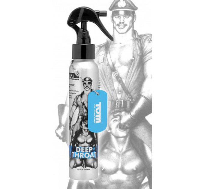 Спрей для орального секса Tom of Finland Deep Throat, 118 мл