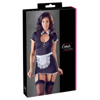 Костюм горничной для ролевых игр Cottelli Collection Maid's Dress, черно-белый, S